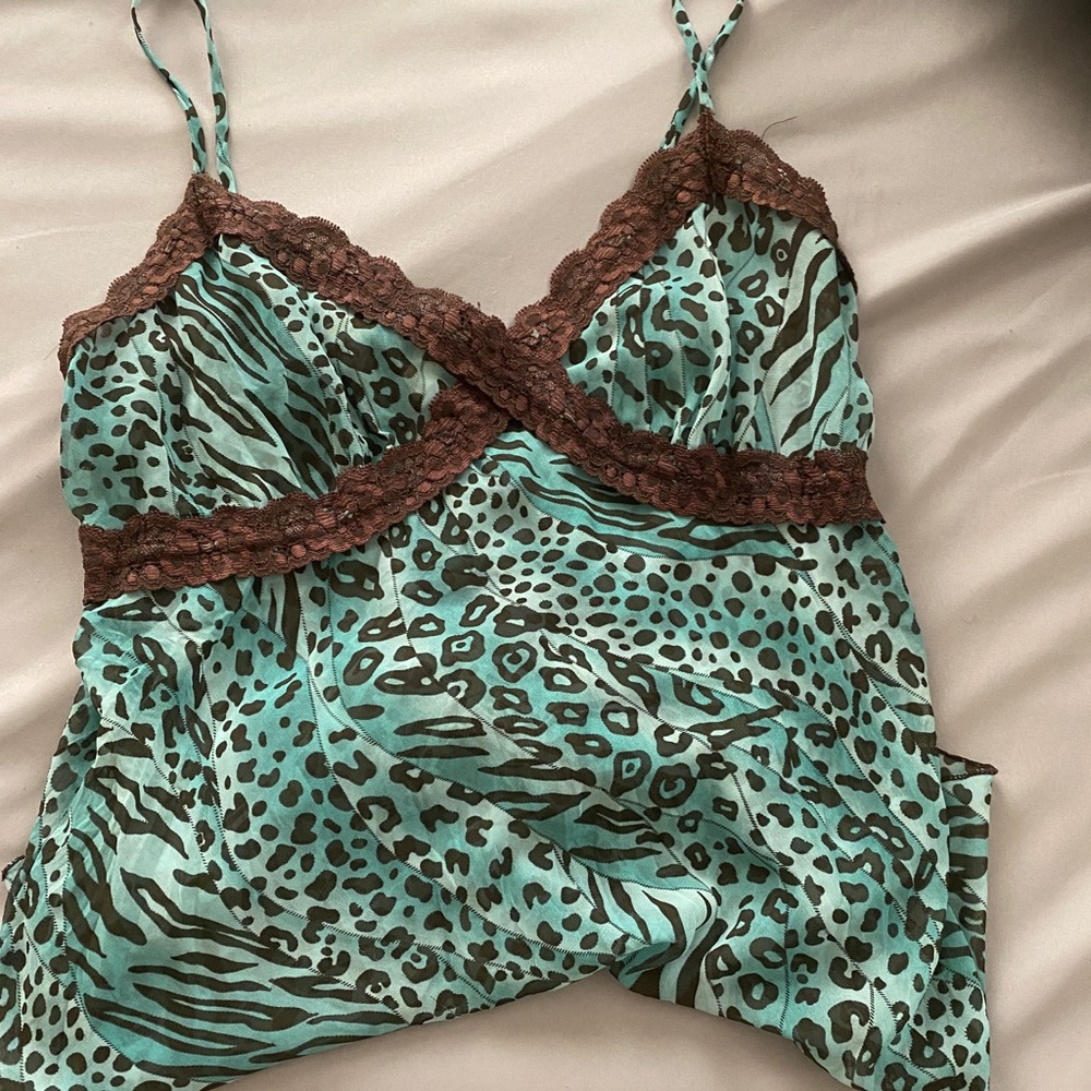 Cheetah print top